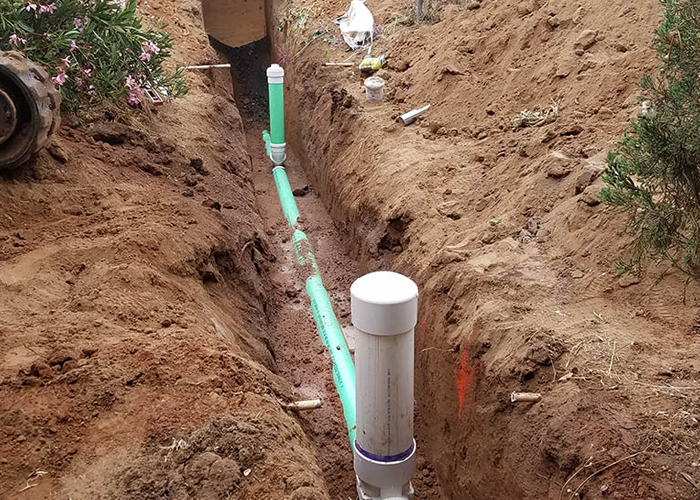 New lateral installation under Sewer Lateral and Connection services New lateral installation under Sewer Lateral and Connection services