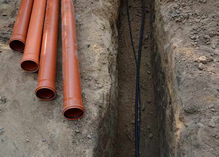 Replacing old lines via Sewer Lateral and Connection services Replacing old lines via Sewer Lateral and Connection services
